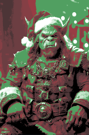 oger weihnachten hutschmiede by abonnieren kunst 2d fantasie santa 3D print model - Mito3D