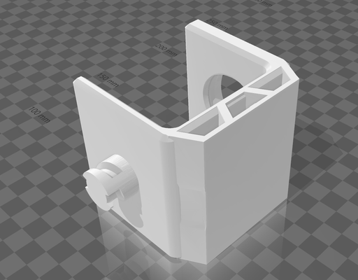 reinforced remixed mount base by brandido02 3d printer accessories 3d print model - Mito3D