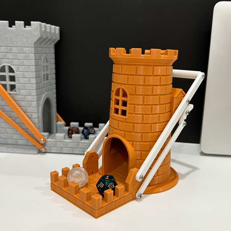 dnd mecânico dados torre jogos by miadesign ferramentas aparelhos 3D print model - Mito3D