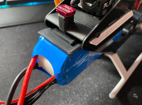 align trex 470 battery tray by andythilo hobby & diy rc model helicopter 3d print model - Mito3D