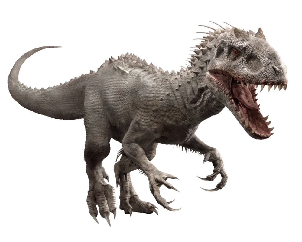 indominus rex şapka dövmesi by sitero sanat 2d jurassic dünya duvar dinozor 3D print model - Mito3D