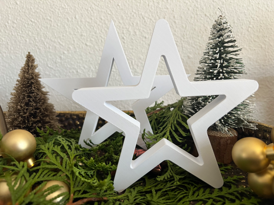 weihnachten sterne by 3ddaniel haushalt dekor weihnachtsdekorationen star 3d print model - Mito3D