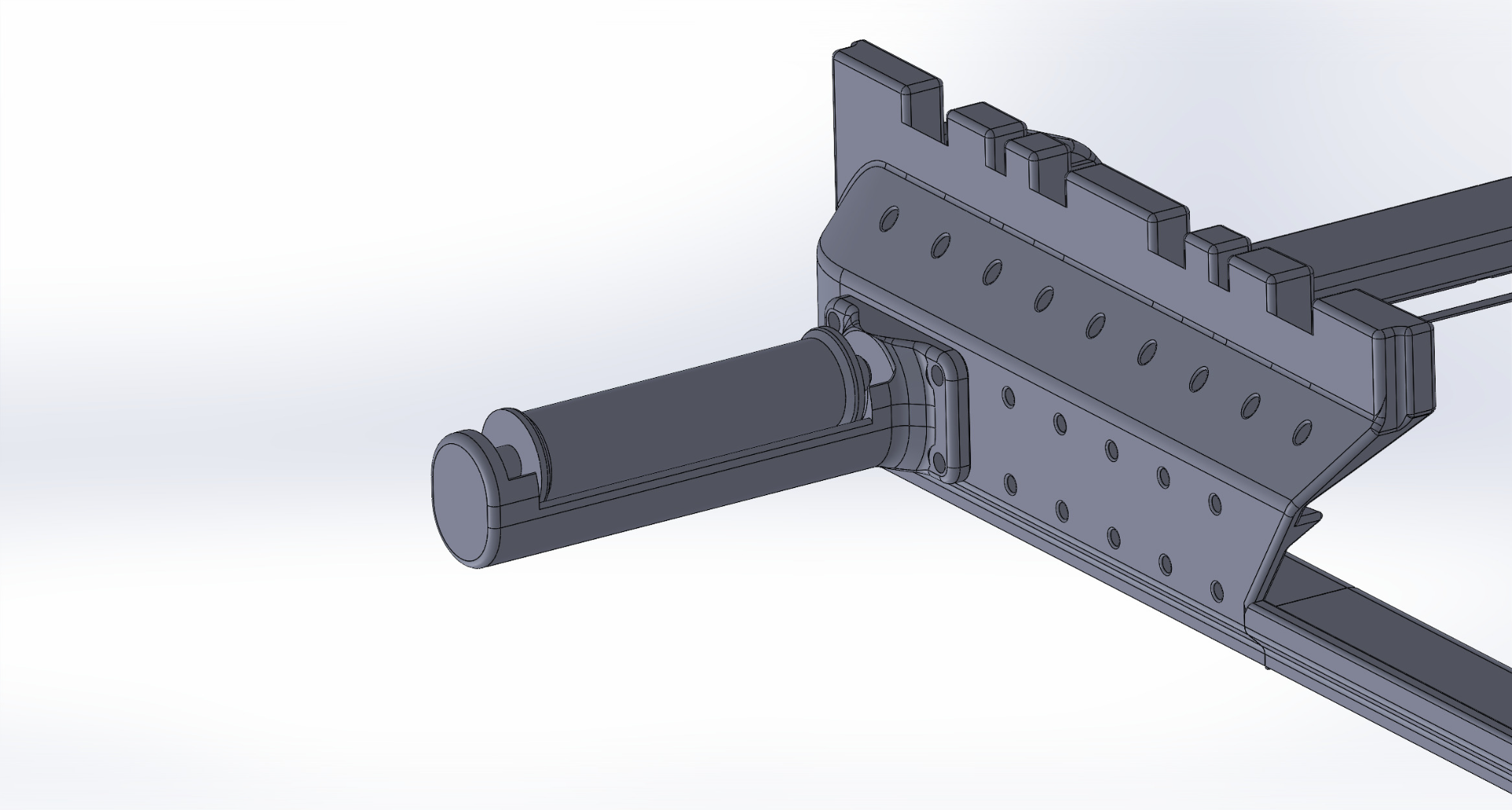 ams steigleitung filament halter unterstützung neu gemischt by duck knapp 3d drucker zubehör filamenthalter x1c p1s zubehörteil p1p 3D print model - Mito3D