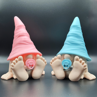 baby gnome by romwba3d miniatures gnomes accessory romwba gonk 3d print model - Mito3D