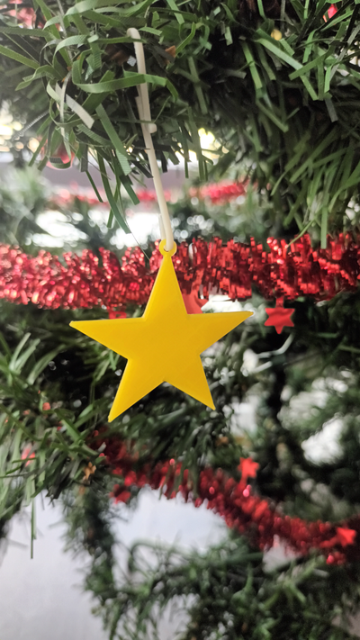 popa weihnachtsbaumschmuck estrella ornamento árbol navidad by derextremehammy casa decoración decoración navideña adornos christmastreedecoration weihnachten 3d print model - Mito3D