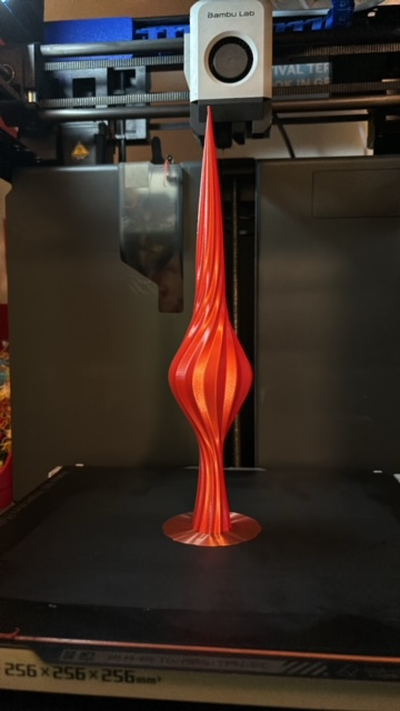 weihnachten baum topper vase modus by alt 3d haushalt dekor spähen 3d print model - Mito3D