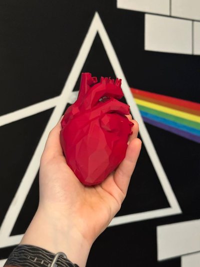 poli coração by criador f arte esculturas pobre escultura 3d print model - Mito3D