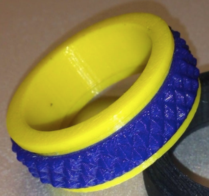 zappeln ring by roh 3d drucker prüfung modelle 3d print model - Mito3D