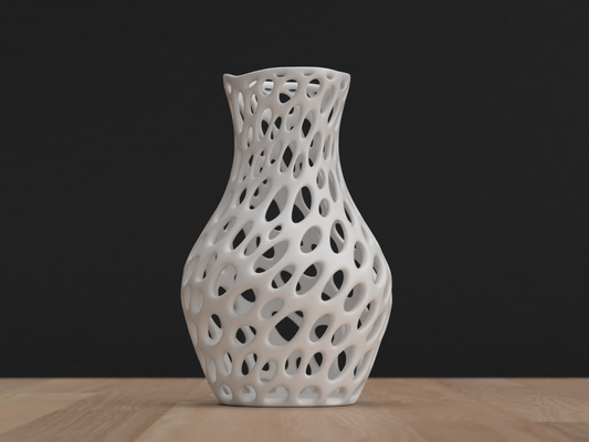 dekoratif organik vazo by jwalker55 ev halkı dekor süslemeler 3d print model - Mito3D