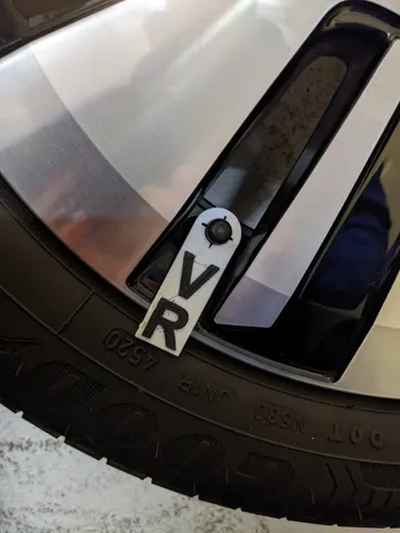 pneu marcador by apelido passatempo faça veículos carro alemão inglês 3d print model - Mito3D