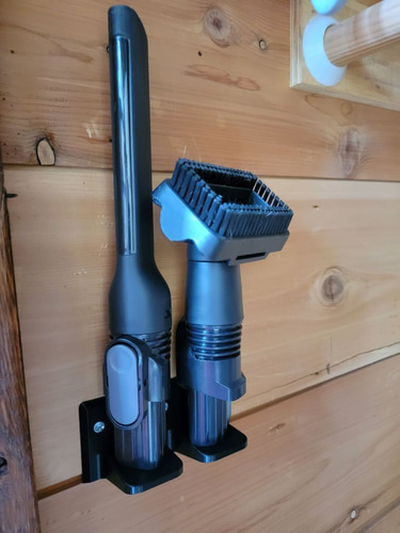shark rocket vacuum attachment holder by sparkochris tools organizers vacuumattachment 3d print model - Mito3D