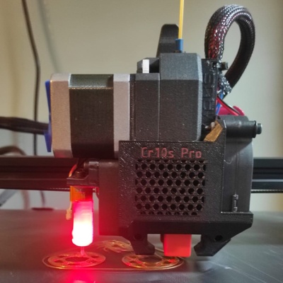 cr10s pro direct v6 volcano by a maus 3d printer parts cr10spro creality directdrive directdriveextruder e3dhotend e3dv6 e3dvolcano 3d print model - Mito3D