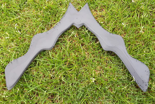 chauve souris bommerang by der3de outils gadgets boomerang mouche gadget amusement batman homme 3d print model - Mito3D