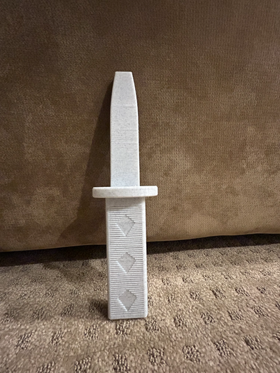 collapsing blade by makers manifest toys & games sword 3d print model - Mito3D