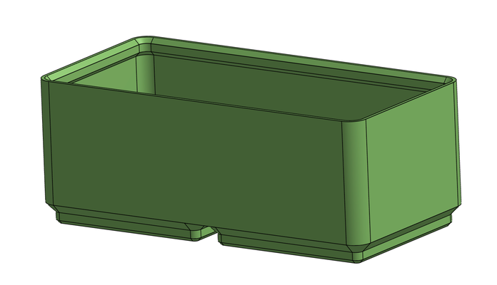 gridfinity basic behälter 2x1 4u neu gemischt by c4444 werkzeuge veranstalter 3d print model - Mito3D