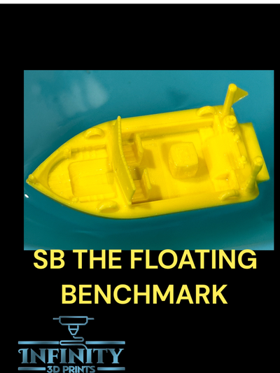 sb schwebend benchmark by unendlichkeit 3d druckt drucker prüfung modelle benchy boot schweben schnellboot schnell geschwindigkeit wasser 3d print model - Mito3D