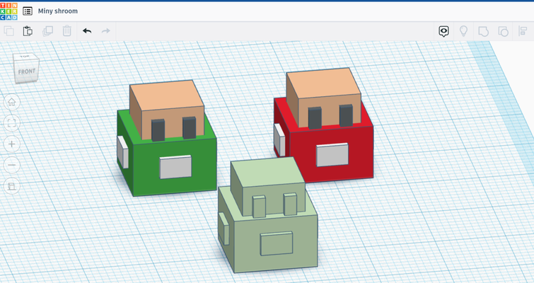 mini seta by espacio cazador juguetes juegos súper mario 1up prueba luigi nintendo 3d print model - Mito3D
