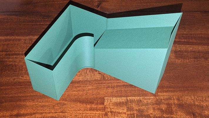 ince bok kaka şut çıkarılabilir çöp kutusu yeniden düzenleme karıştırılmış by minist3r 3d yazıcı aksesuarlar 3d print model - Mito3D