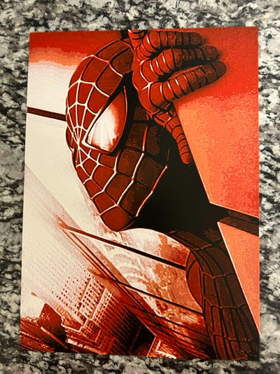 spider-man -includes a1 mini hueforge print by houston713texan art 2d spider man 3d print model - Mito3D