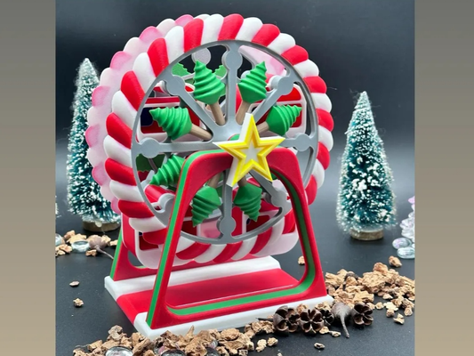 natal ferris roda by sk07 skipper07 casa festividades 2023 gigante decoração 3d print model - Mito3D