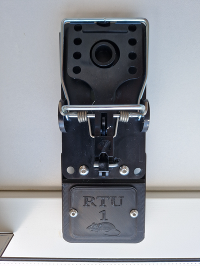 rtu - rat trap unit aqara vibration sensor by dkduck hobby & diy home assistant 3d print model - Mito3D