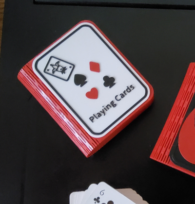 classique cartes étiquette my impression in endroit livre boîte by mimi accueil maison décoration jouets jeux enfant jouet jeu jeu cadeau makerlab 3d print model - Mito3D