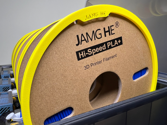 jamg he bambu lab ams cardboard spool adapter ring by designcraft 3d printer accessories jamghe filament 3d print model - Mito3D