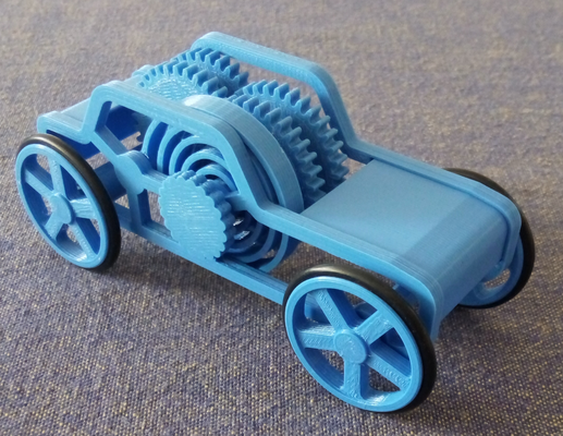 rüzgâr motor araba oyuncak by oyuncaklar oyunlar 3d print model - Mito3D