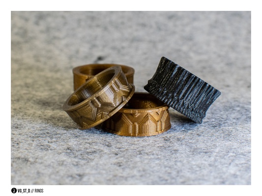 senhor of argolas inspirado by vladislav inteiro moda modelos anel lotr senhor anéis 3d print model - Mito3D