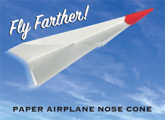 paper airplane nose cone by sh designs toys & games outdoor toy jet fly 3d print model - Mito3D