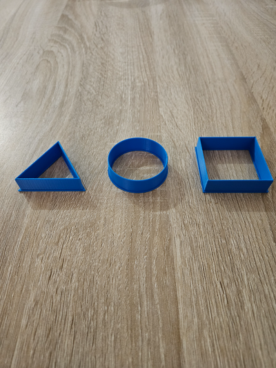 emporte pi ces educativo galleta cortadores by multitud impresora educación modelos cortador 3d print model - Mito3D