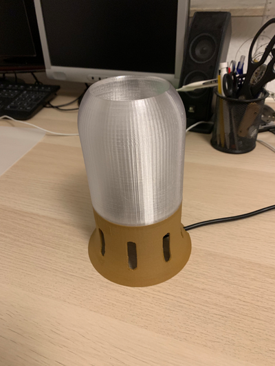 ikea lampe by henne harlekin household house models light lamp thingiverse 3d print model - Mito3D