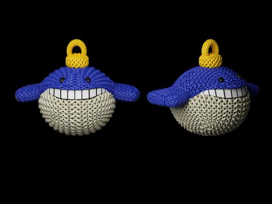 lamentador natal enfeite by snk3dd casa decoração pokémon natal crochê 3d print model - Mito3D