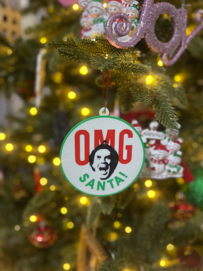 oh santa ornament by websters kreationen haushalt dekor weihnachten urlaub fröhlich 3d print model - Mito3D