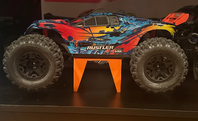 basic rc stand by spamlive hobby & diy traxxas arrma losi axial team racing car 3d print model - Mito3D