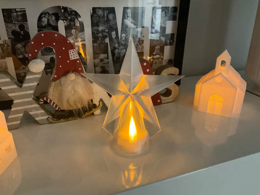 natividad navidad estrella ligero by acevalsl casa festividades 3d print model - Mito3D