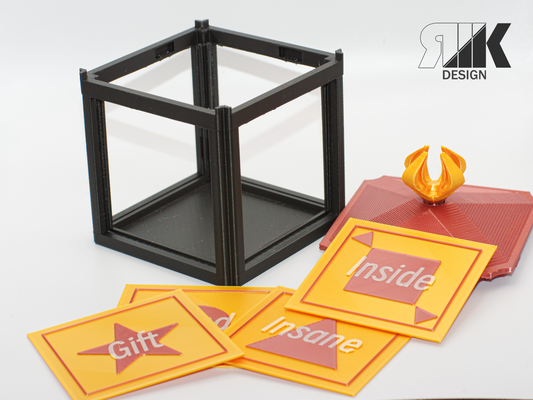 bambu signs box pip closing lid by rik design art & logos sign holder my gift giftbox giftboxes holiday decor printinplace 3d print model - Mito3D