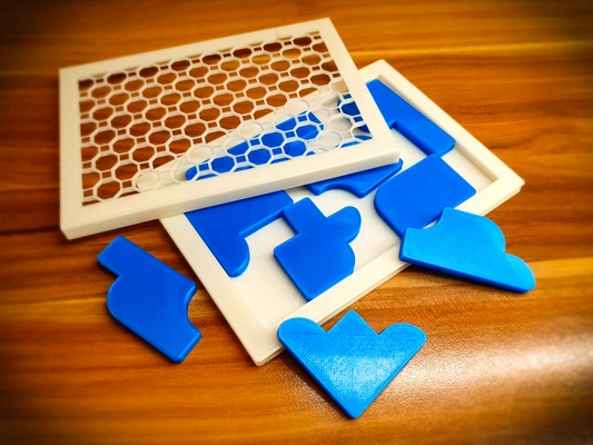 eis puzzle gehirn teaser by kreativ minerx spielzeuge spiele rätsel 3d print model - Mito3D