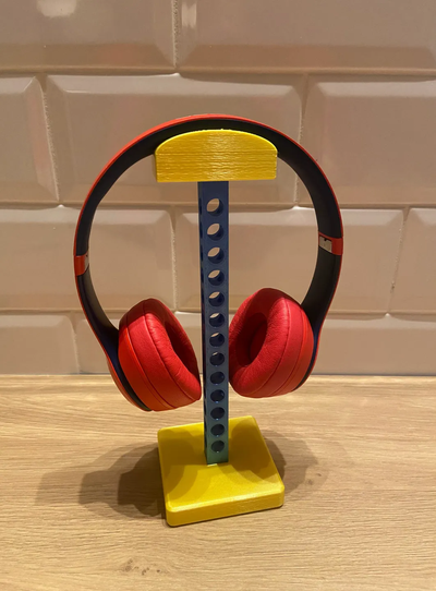 headphone holder beats solo3 by hobbys hobby & diy music 3d print model - Mito3D
