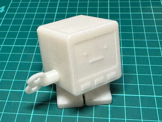 dummy body parts cubeboy wind-up toy remixed by kennelorg hobby & diy robotics accessory robot 3d print model - Mito3D