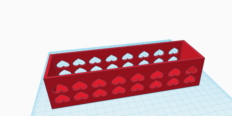 caixa coração simples by fikuss30 ferramentas organizadores 3d print model - Mito3D