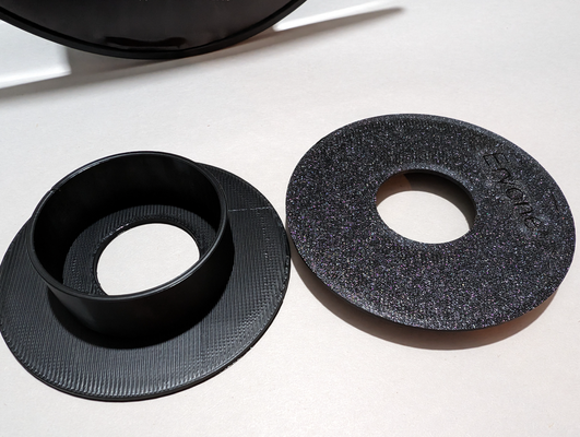 spooler centering disc eryone plastic filament spool by monki77 3d printer accessories holder adapter center winder 3d print model - Mito3D