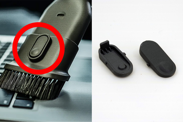 xiaomi dreame brush lock clip by au3d household house models 3d print model - Mito3D
