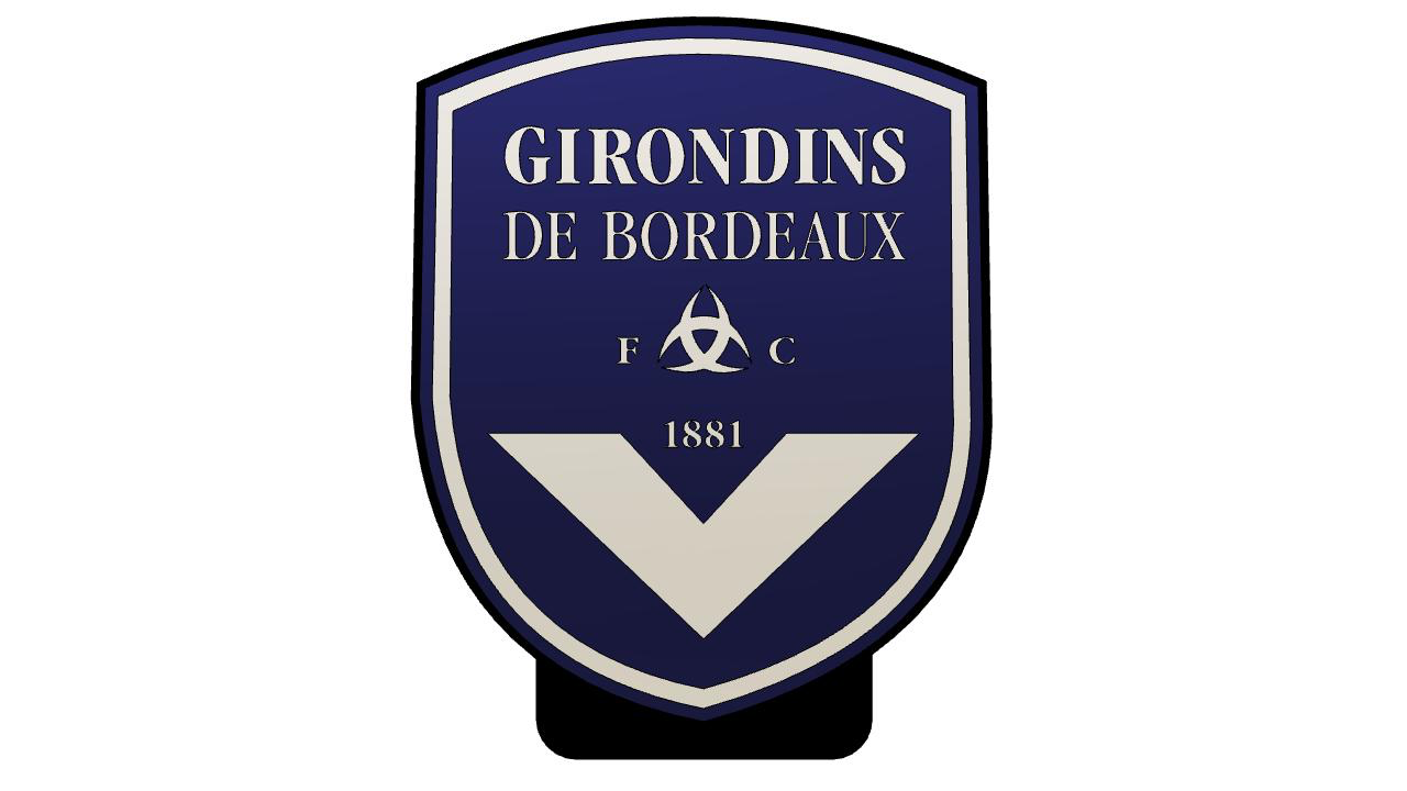 girondins bordeaux leuchtkasten by tauchen hobby diy elektronik led box licht lampe fußball frankreich 3D print model - Mito3D