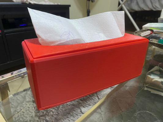 coppia tessuto dispenser by jeanjean3d domestico arredamento scatola 3d print model - Mito3D