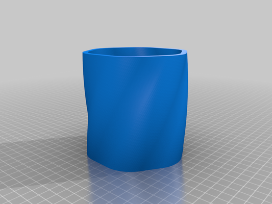 super soft pot by federicomorri household garden plantpot flowerpot flowervase thingiverse 3d print model - Mito3D