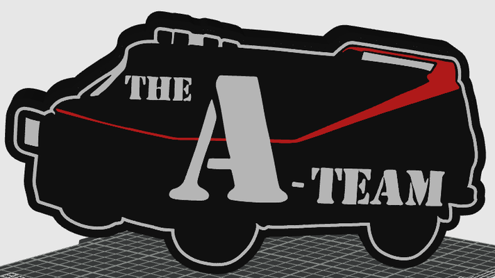 a-team light box by emby designs art signs & logos ateam gmc hannibal babaracas face murdock 3d print model - Mito3D