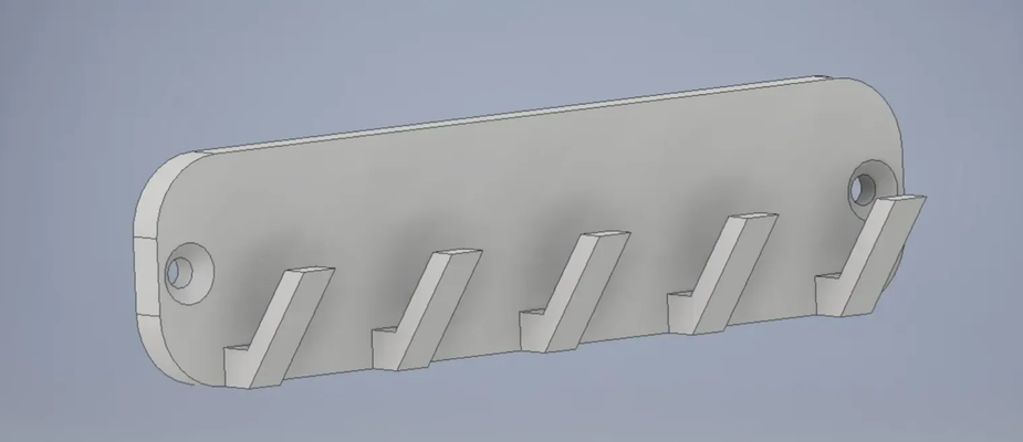 schlüssel aufhänger by fallen werkzeuge veranstalter schlüsselanhänger 3d print model - Mito3D