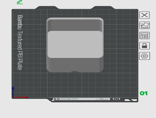 grillefinity poubelle 2x2x4 by modèles outils organisateurs 3d print model - Mito3D