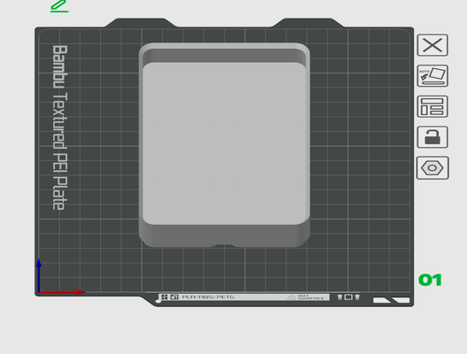 grillefinity poubelle 2x3x2 by modèles outils organisateurs 3d print model - Mito3D